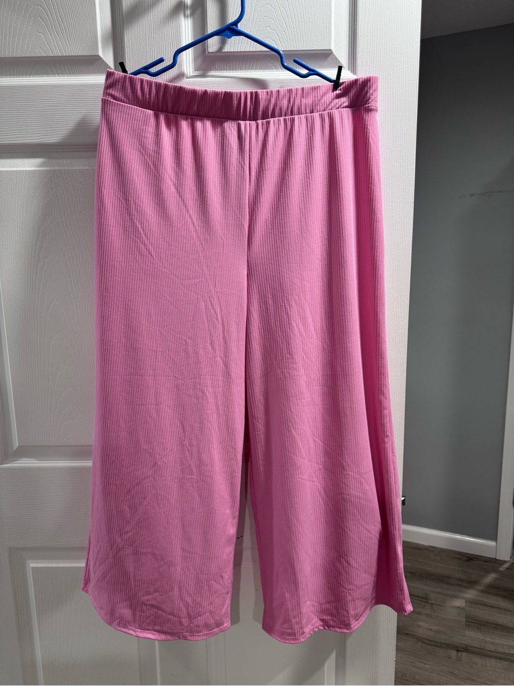 Dressed in LALA Wide-Leg Knit Bottoms